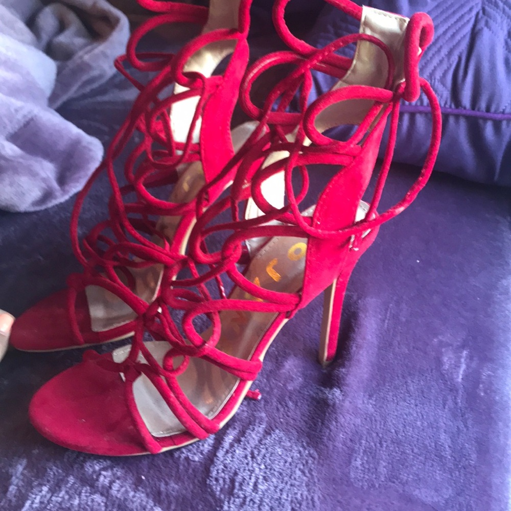 Lace Up Heels